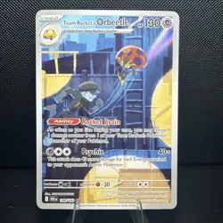 Pokemon TCG Team Rockets Orbeetle Destined Rivals 198/182 - Image 1