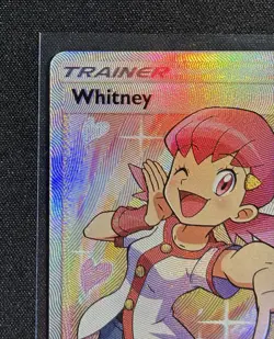 Whitney 214/214 - Pokemon TCG Lost Thunder Ultra Rare 2018 Holo - M/LP Card - Image 3