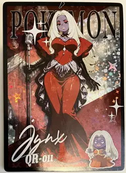 Jynx QR-011 - Star Holo - Pokemon Mengka Collection 2.0 - Chinese Non TCG - Image 1