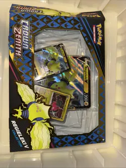 Pokemon Card Regieleki V SWSH280 Black Star Promo Jumbo NM + Promo cards + Code - Image 1