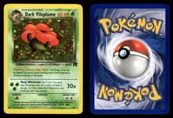 Dark Vileplume 13/82 Unlimited Holo Rare Team Rocket Pokemon Card - Image 1