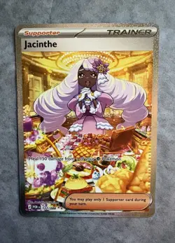 Jacinthe Trainer Supporter Full Art Holo Double Rare 122/088 English 2026 - Image 1