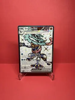 Greninja ex 198/167 Ultra Rare Full Art Twilight Masquerade Pokemon Card NM - Image 1