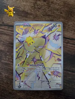 The Pokemon Company Pokemon TCG Joltik 150/142 Stellar Crown IR Full Art Holo - Image 1
