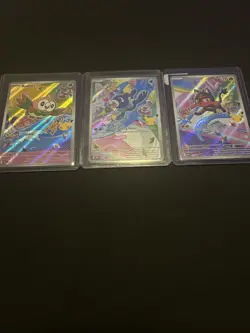 First Partner Illustration Collection Series 1 Gen 7 Alola Starters Pokemon TCG - Image 1