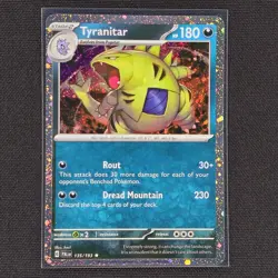 Tyranitar - 135/193 - Cosmos Holo - Promo - Paldea Evolved - Pokemon Card - NM/M - Image 1