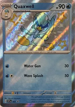 Quaxwell 083 Holo P Scarlet & Violet Promo Pokemon NM - Image 1