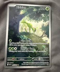 Pokemon Virizion 095/086 Sv: White Flare Illustration Rare Holo Full Art EN - Image 1