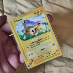 Pokemon Pikachu 124/165 Expedition Base Set Common LP / NM - Image 3