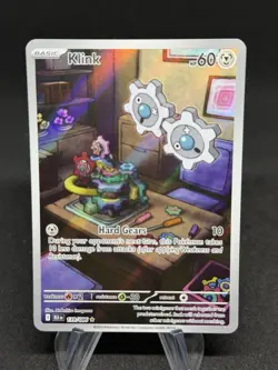 Klink 139/086 SV: Black Bolt Illustration Rare Pokemon TCG NM - Image 1