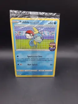 Sobble on the ball 005/005 Pokemon Futsal Sealed - Image 1