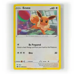 Pokemon - Eevee Holo - SWSH212 - Black Star Promo Card - Image 1