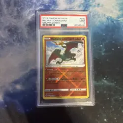 Pokemon TCG Radiant Charizard Crown Zenith 020/159 PSA 9 - Image 1