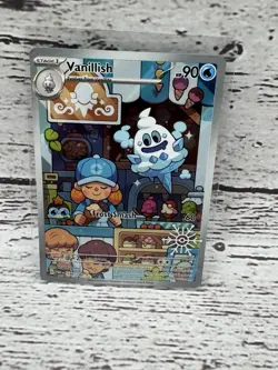 Vanillish - (Holiday Calendar) Holo 190/182 NM Pokemon TCG - Image 1