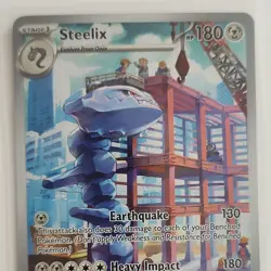Steelix 208/182 SV04 Paradox Rift Illustration Rare Holo 180HP Eng - Image 3