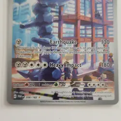 Steelix 208/182 SV04 Paradox Rift Illustration Rare Holo 180HP Eng - Image 4