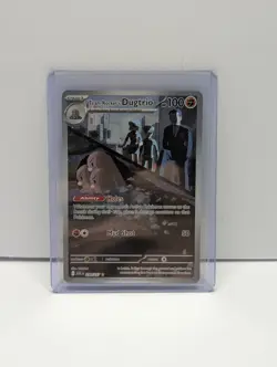 Team Rocket's Dugtrio 239/217 Illustration Rare IR Ascended Heroes Pokemon NM - Image 1