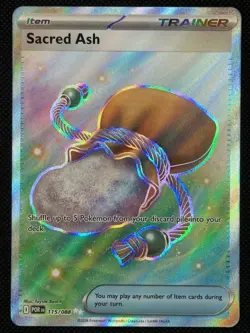 Sacred Ash 115/088 Ultra Rare Perfect Order Holo Near Mint - Image 1