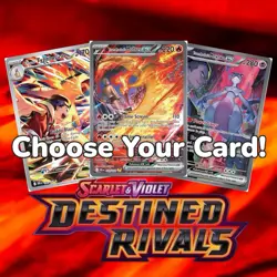 Pokemon Destined Rivals Singles Reverse Holo/Holo EX Full Art SIR NM - Image 2