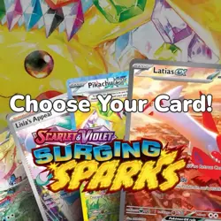 Pokemon Surging Sparks Singles Reverse Holo/Holo EX Full Art SIR NM - Image 2