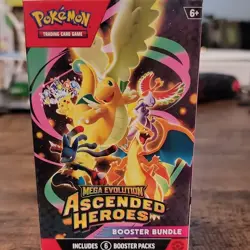 Pokemon TCG Mega Evolution—Ascended Heroes Booster Bundle 6 Packs English 2026 - Image 1