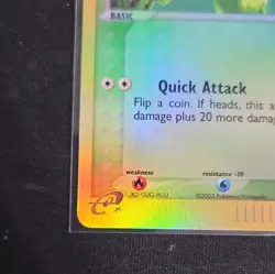 Nintendo Treecko 80/97 EX Ruby & Sapphire Reverse Holo EN 50 HP 2003 - Image 4