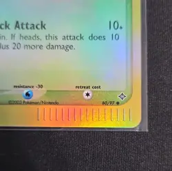 Nintendo Treecko 80/97 EX Ruby & Sapphire Reverse Holo EN 50 HP 2003 - Image 5