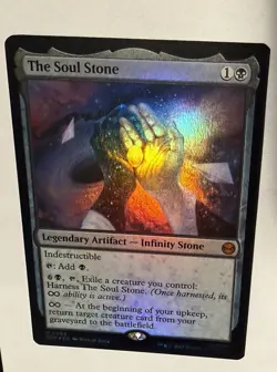 Soul Stone FOIL Marvel's Spider-Man MTG Magic Never Played - Image 4
