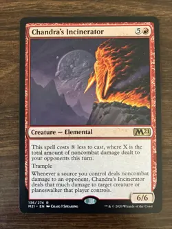 Chandra's Incinerator R Core Set 2021 136/274 NM+/M MTG Magic the Gathering - Image 1