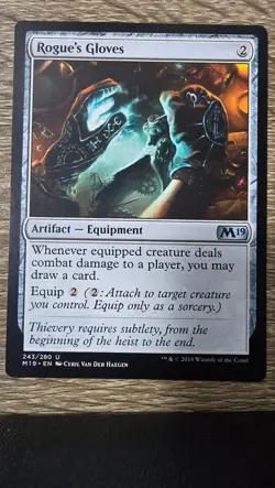 Rogue's Gloves Core Set 2019 243 NM - Image 1