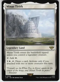 MINAS TIRITH 256 R NEAR MINT - Image 1
