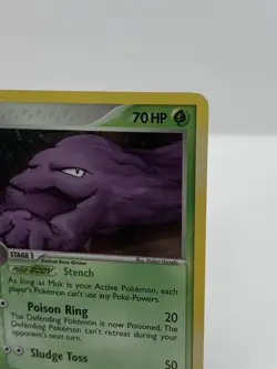 Pokemon TCG Muk Legend Maker 11/92 Holo Rare MP - Image 3