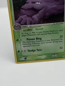 Pokemon TCG Muk Legend Maker 11/92 Holo Rare MP - Image 4