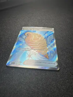Pokemon TCG Jumbo Ice Cream 109/86 Full Art Chaos Rising NM Holo - Image 3