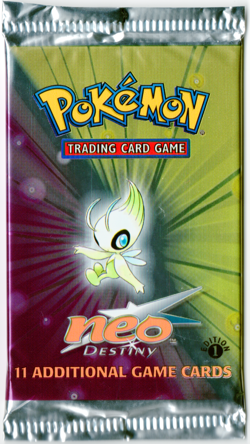 🌿 Factory-Sealed Neo Destiny Booster | 1st Edition | Celebi | Pokemon | 2002 🌿 - Image 1