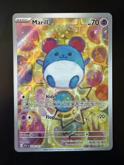 Pokemon TCG Marill - 232/217 Illustration Rare - Ascended Heroes NM Holofoil - Image 1