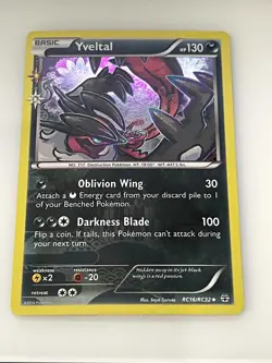 Yveltal RC16/RC32 Uncommon Generations Pokemon Holo Near Mint - Image 1