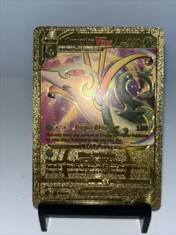 Serperior VSTAR Gold Toned Foil Pokemon Card Fan Art Display Card HP240 - Image 2