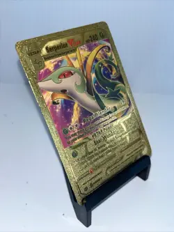 Serperior VSTAR Gold Toned Foil Pokemon Card Fan Art Display Card HP240 - Image 3