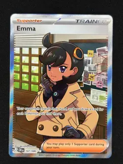 Emma 107/086 Ultra Rare Chaos Rising Pokemon NM - Image 1