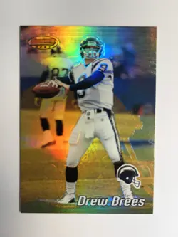 2002 BOWMANS BEST #85 DREW BREES HOLO REFRACTOR CHARGERS /SAINTS ‼Nice - Image 1