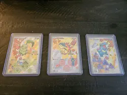 Pokemon First Partner Series 2 Chikorita Cyndaquil Totodile Johto region - Image 1
