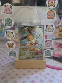 Pokemon TCG Eevee SVP 173 Prismatic Evolutions Black Star Promo #3 - Image 1