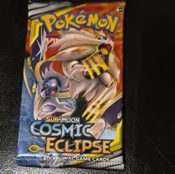 Pokemon Pokemon TCG Sun & Moon Cosmic Eclipse Booster Pack 10 Cards English 6+ - Image 1
