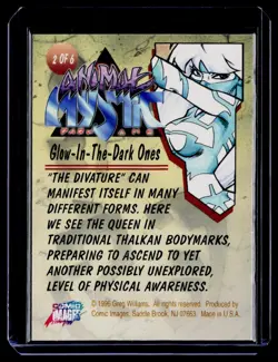 1996 Comic Images Animal Mystic #2 Glow-in-the-Dark-Ones Animal Mystic C12 - Image 2