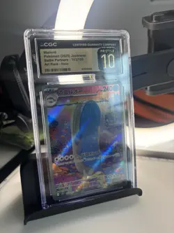 Pokemon Wailord 103/100 SV9 Battle Partners Art Rare Holo CGC 10 JP 240 HP - Image 3