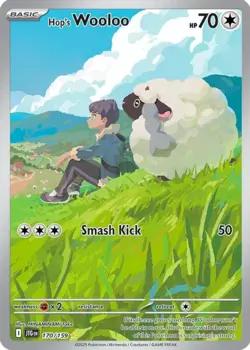 Hop's Wooloo 170/159 Illustration Rare Journey Together Pokemon Holo Near Mint - Image 1