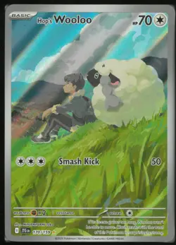 Hop's Wooloo 170/159 Illustration Rare Journey Together Pokemon Near Mint - Image 1