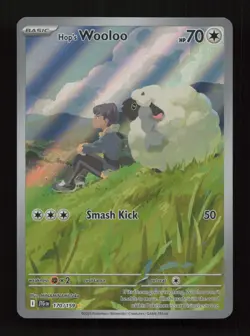 Hop's Wooloo 170/159 Illustration Rare Journey Together Pokemon Near Mint - Image 1