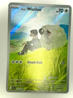 Hop's Wooloo 170/159 Illustration Rare Journey Together Pokemon Near Mint - Image 1